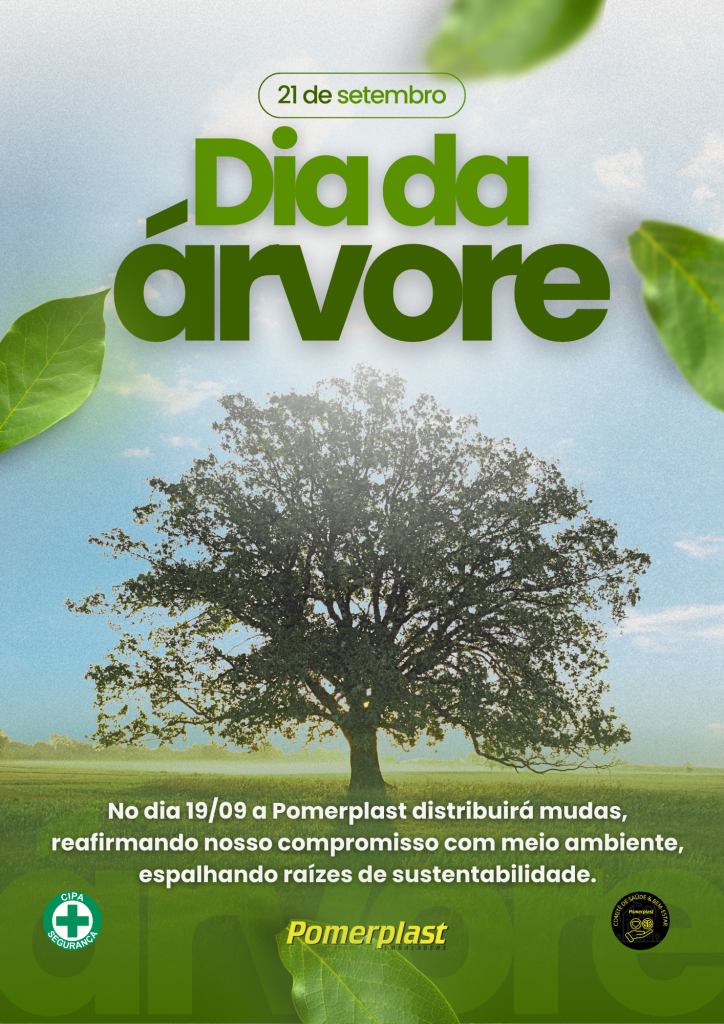 Dia da Árvore 2025 - Pomerplast Embalagens